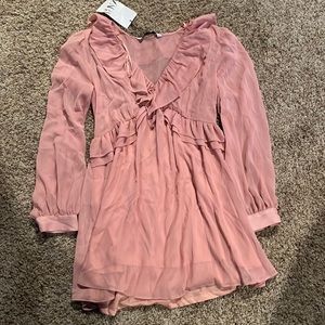 Sheer Pink Zara Dress